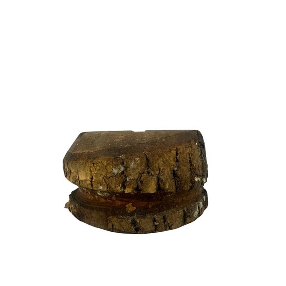 Vintage Wooden Architectural Salvage Carved Rustic Finial Furniture Accent - Picture 3 of 9